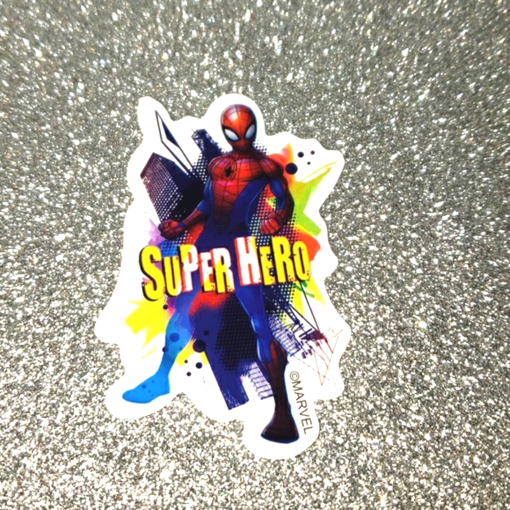 MARVEL Spiderman Waterproof Sticker Superhero